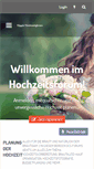 Mobile Screenshot of diggis-hochzeitsforum.de